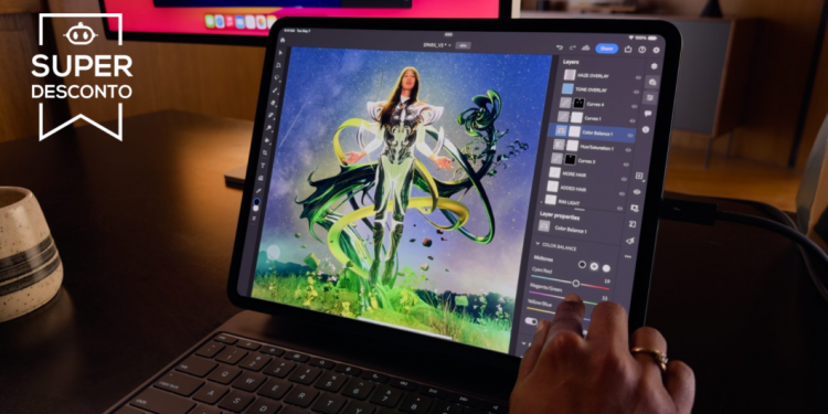 iPad Pro de 13 polegadas atinge menor preço histórico com 61% OFF no Magalu